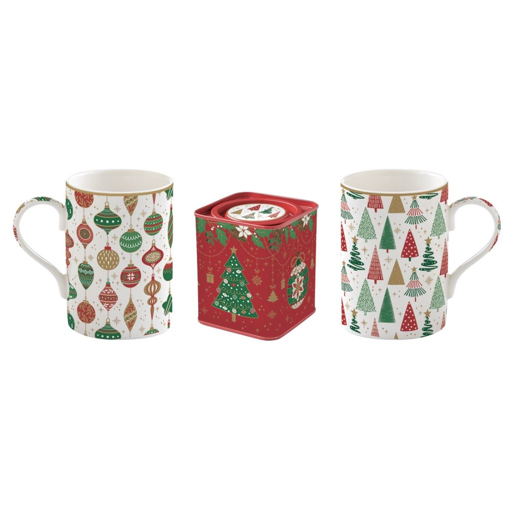 Tisanière Porcelaine 35cl Avec Filtre Inox - Ambiance Tropicale - Coffret Cadeau - Pour Infusions